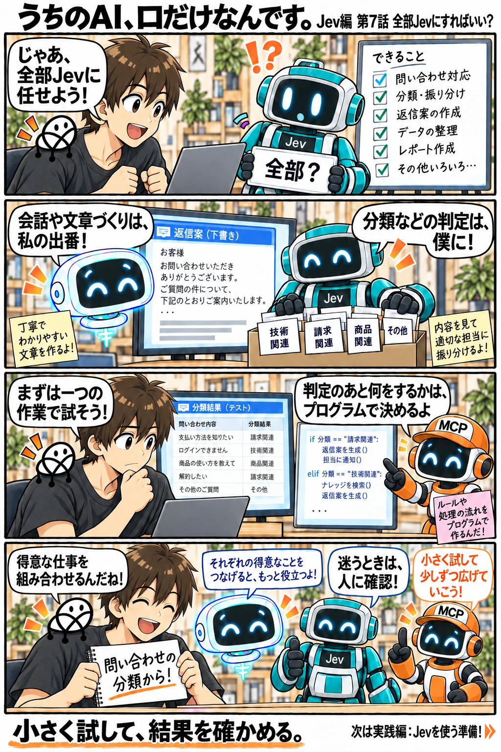 第7話 全部Jevにすればいい?